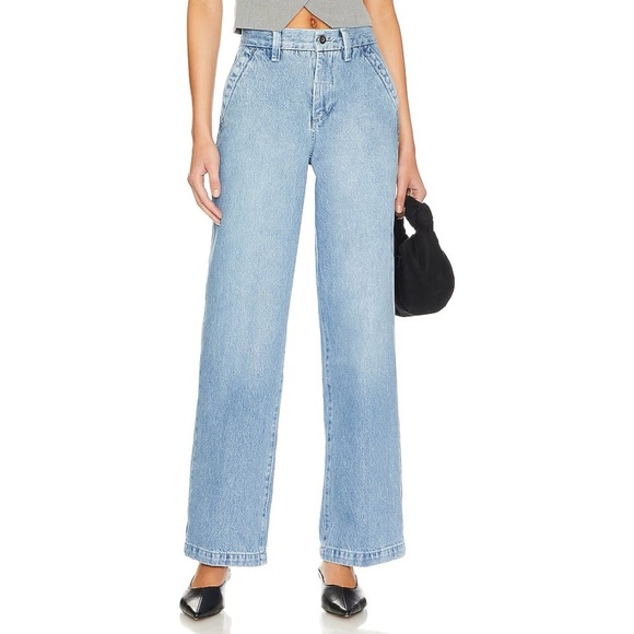 Favorite Daughter The Taylor Trouser Jeans Low Rise in Malta